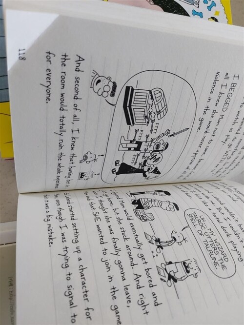 [중고] Diary of a Wimpy Kid #2 : Rodrick Rules (Paperback, International Edition)