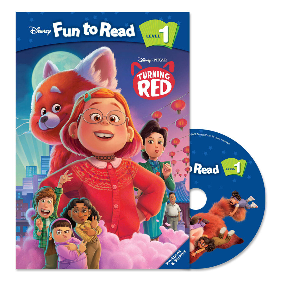 Disney Fun to Read Set 1-36 : Turning Red (메이의 새빨간 비밀) (Paperback + CD)