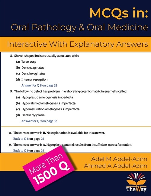 MCQs in Oral Pathology and Oral Medicine: With Comments for Under and Post-Graduates (Paperback)