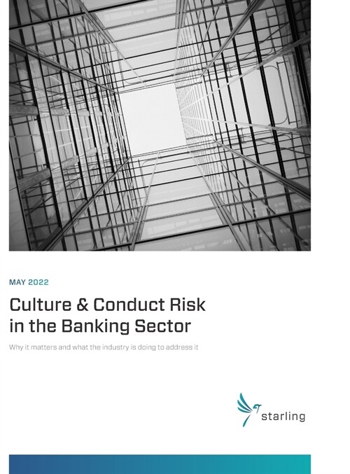 May 2022 Culture & Conduct Risk in the Banking Sector: Why it matters and what the industry is doing to address it (Hardcover)