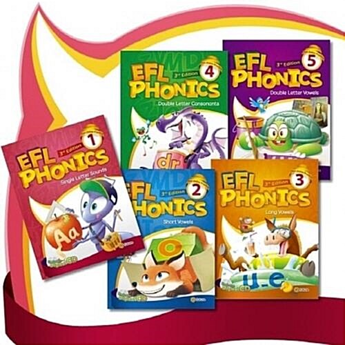 EFL Phonics 1-5번 시리즈 (3rd Edition)