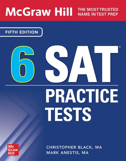 McGraw Hill 6 SAT Practice Tests, Fifth Edition (Paperback, 5)