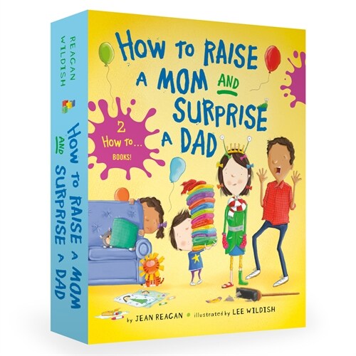 How to Raise a Mom and Surprise a Dad Board Book Boxed Set (Hardcover)