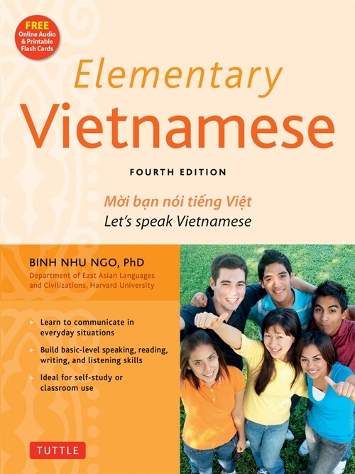Elementary Vietnamese: Lets Speak Vietnamese, Revised and Updated Fourth Edition (Free Online Audio and Printable Flash Cards) (Paperback)