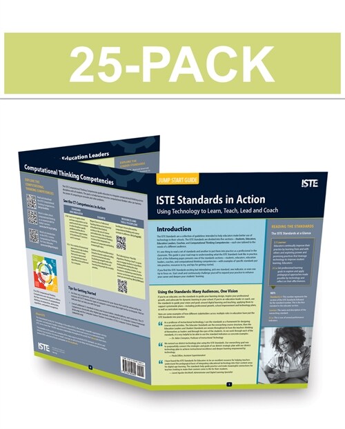 Iste Standards in Action (25-Pack): Using Technology to Learn, Teach, Lead and Coach (Paperback)