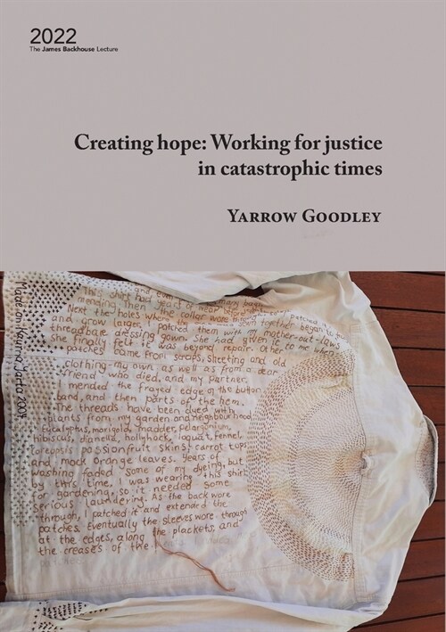 Creating hope: Working for justice in catastrophic times: Working for justice in catastrophic times (Paperback)