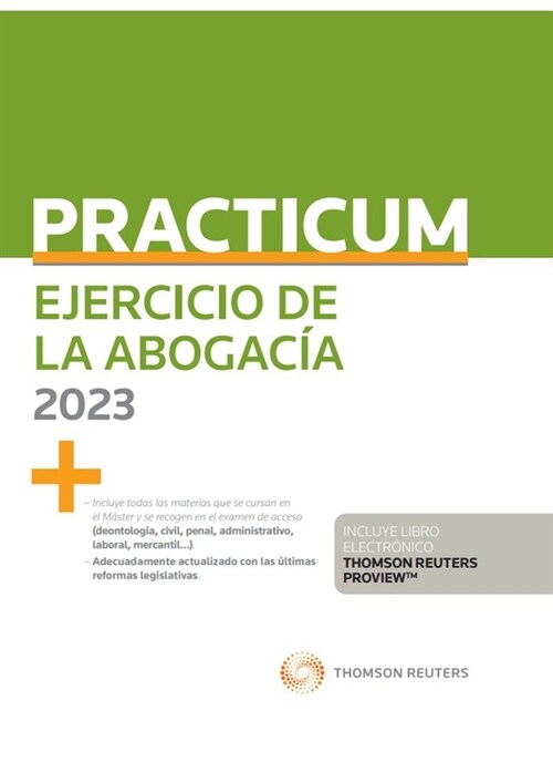 PRACTICUM EJERCICIO DE LA ABOGACIA 2023 (Book)