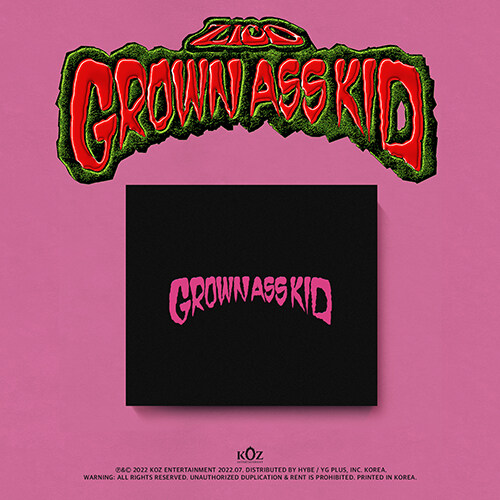 [중고] 지코 - 미니 4집 Grown Ass Kid [Jewel Ver.]