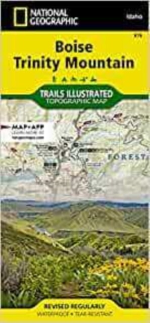 Boise National Forest South Map (Folded, 2023)