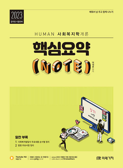 2023 Human 사회복지학개론 핵심요약 Note