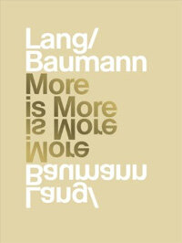 Lang/Baumann : more is more
