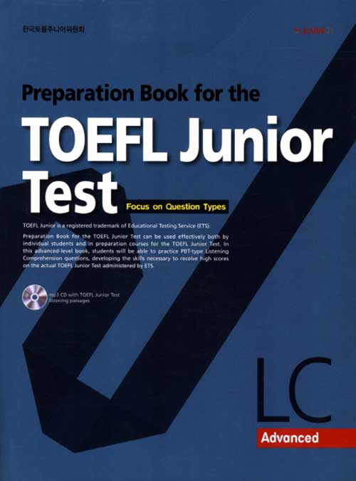 [중고] Preparation Book for the TOEFL Junior Test LC Advanced