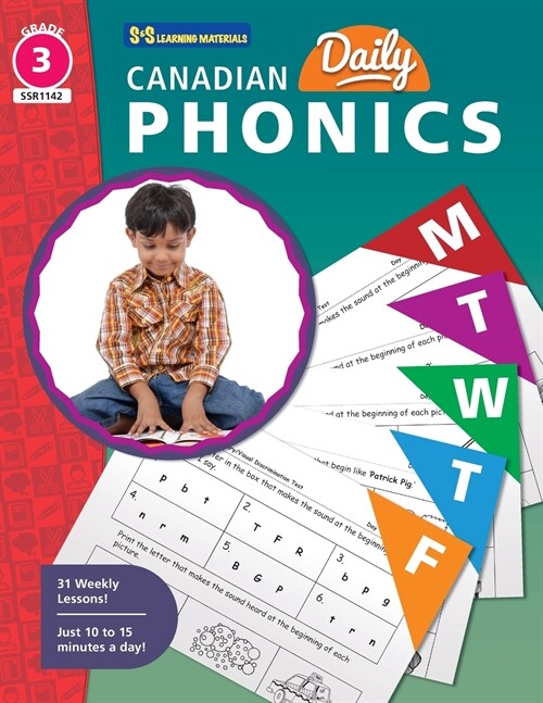 Canadian Daily Phonics Grades 3 (Paperback)