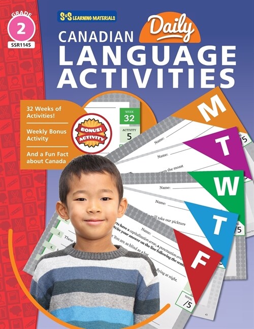Canadian Daily Language Activities Grade 2 (Paperback)