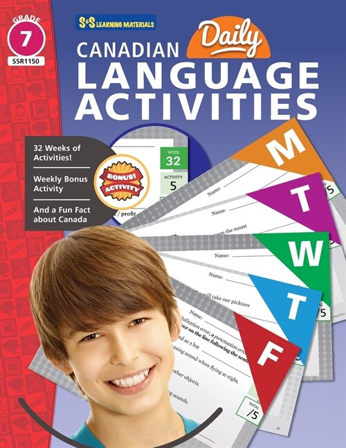 Canadian Daily Language Activities Grade 7 (Paperback)