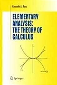 [중고] Elementary Analysis: The Theory of Calculus (Hardcover, 8, 1980. Corr. 14t)