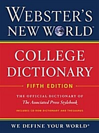 Websters New World College Dictionary, Fifth Edition [With CDROM] (Hardcover)