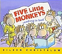 [중고] Five Little Monkeys Reading in Bed (Board Books)