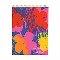 Andy Warhol Flowers Sketchbook (Spiral)