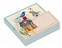 Avian Friends Birdhouse Shaped Memo Pad (Other)