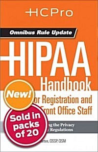 HIPAA Handbook for Registration and Front Office Staff (Paperback, 1st, Prepack)