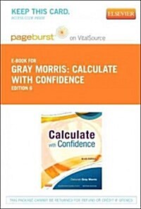 Calculate With Confidence Pageburst on Vitalsource Access Code (Pass Code, 6th)