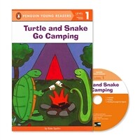 Penguin Young Readers 1-01 : Turtle and Snake Go Camping (Book + CD with QR
)