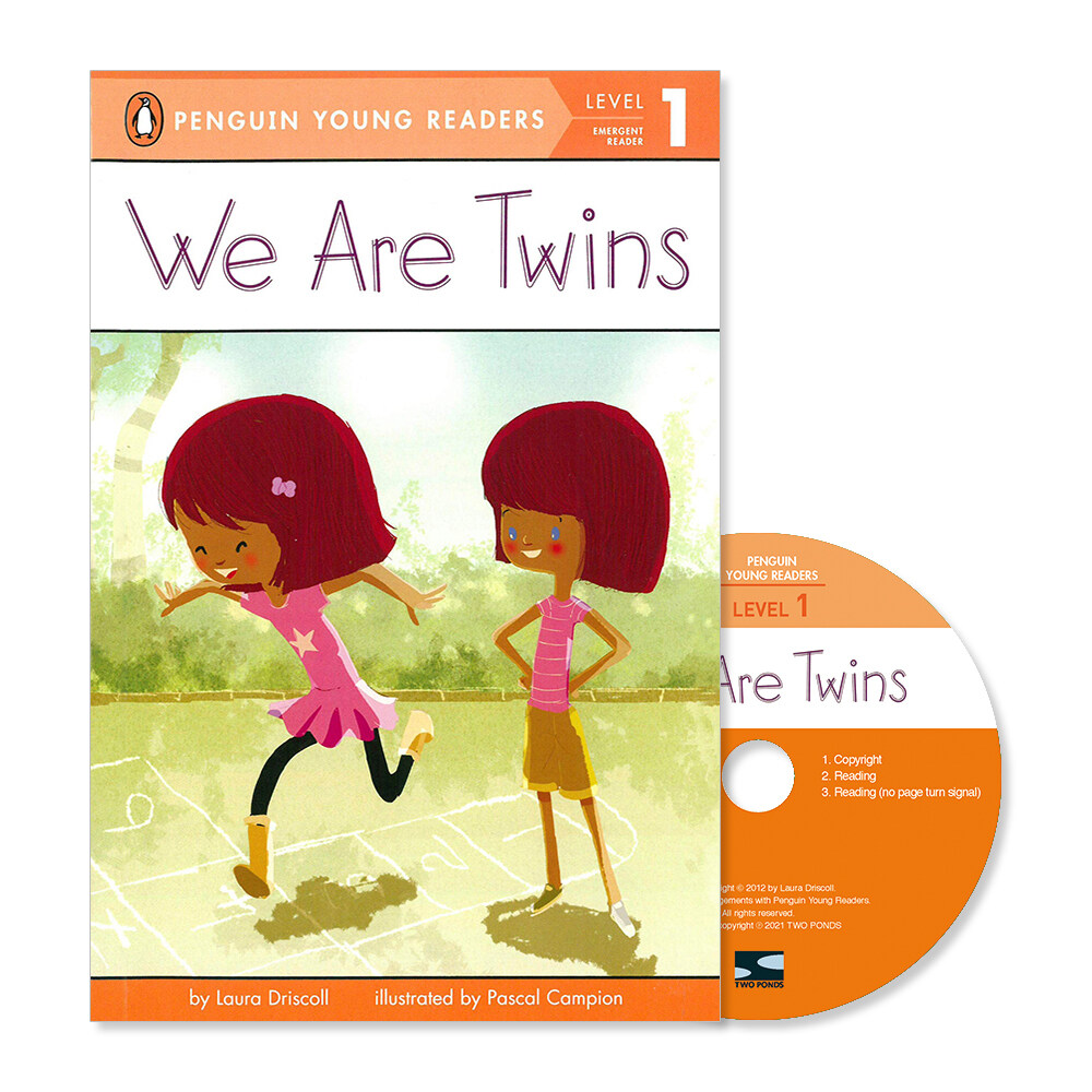 Penguin Young Readers 1-05 : We are Twins (Book + CD with QR )