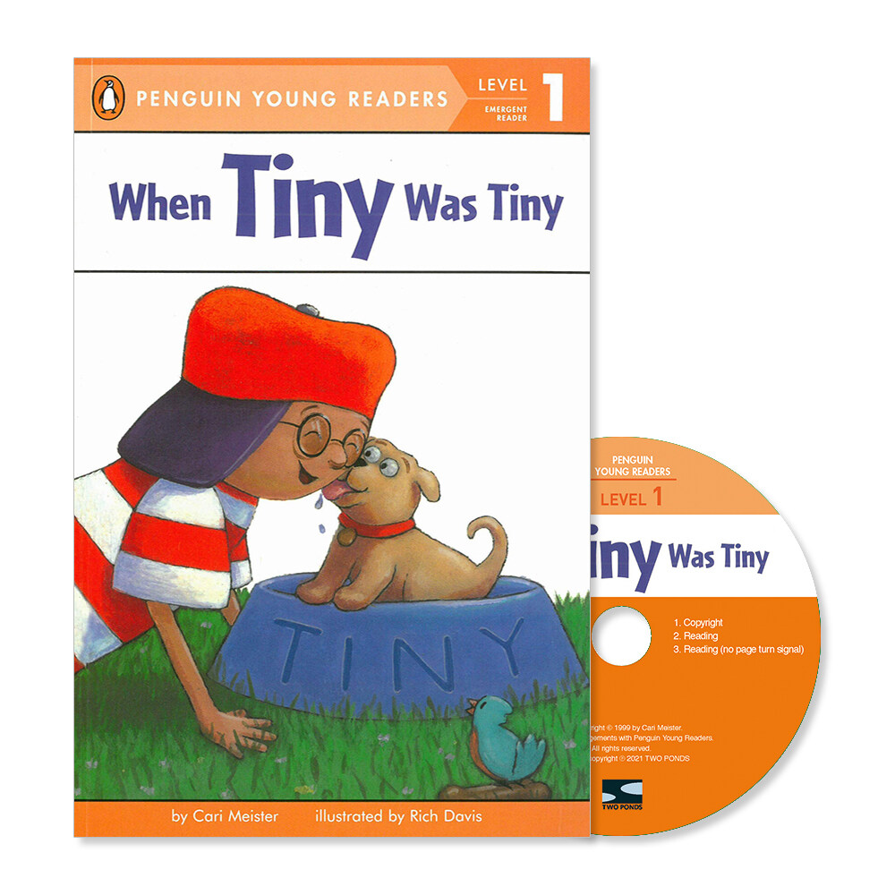 Penguin Young Readers 1-14 : When Tiny was Tiny (Book + CD with QR )