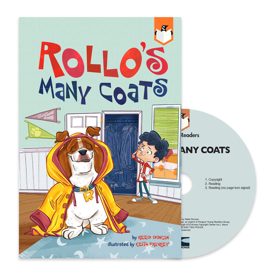 Bridge Readers 18 : Rollos Many Coats (Paperback + CD + QR  )