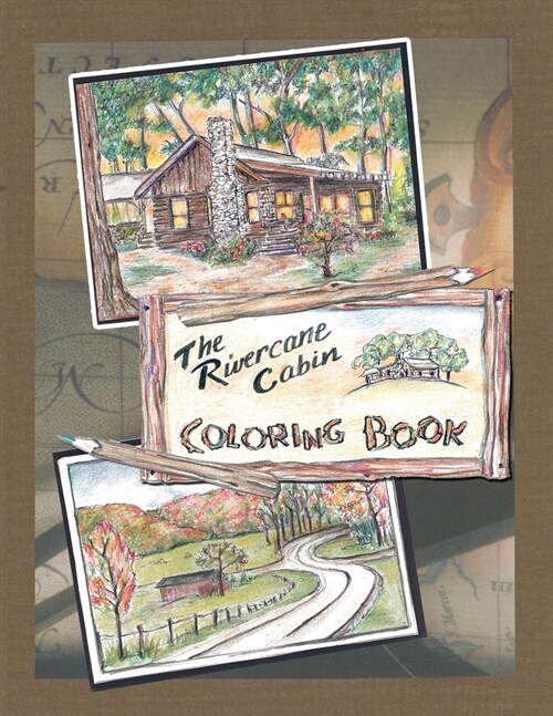 The Rivercane Cabin Coloring Book (Paperback)