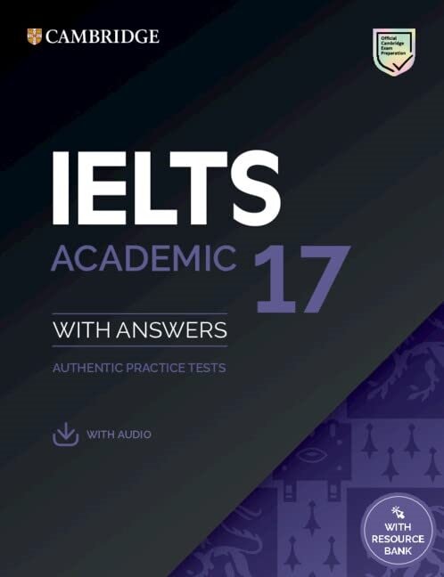 [중고] Ielts 17 Academic Students Book with Answers with Audio with Resource Bank (Paperback)