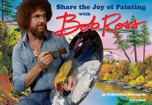 Share the Joy of Painting with Bob Ross: 35 Postcards (Other)