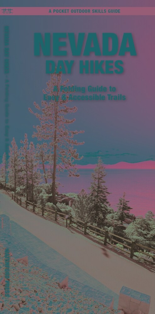 Nevada Day Hikes: A Folding Guide to Easy & Accessible Trails (Paperback)