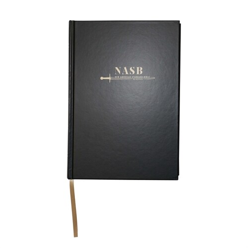 NASB Large Print Wide Margin - Black Hardcover (Hardcover)
