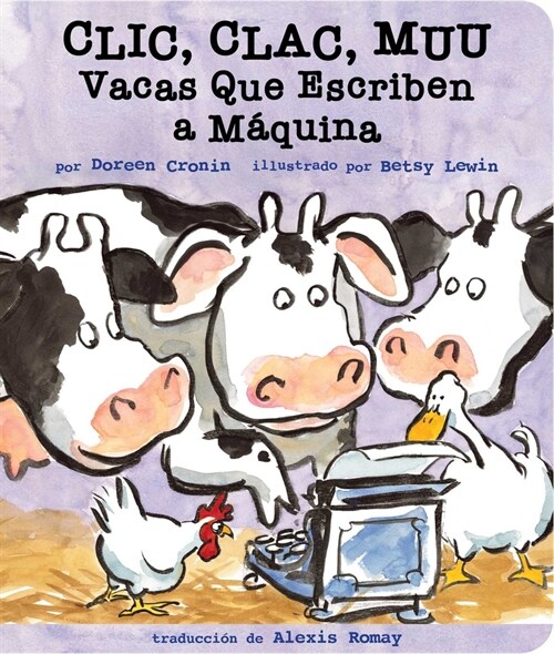 CLIC, Clac, Muu (Click, Clack, Moo): Vacas Que Escriben a M?uina (Board Books)