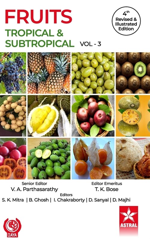 Fruits: Tropical and Subtropical Vol 3 4th Revised and Illustrated edn (Hardcover)