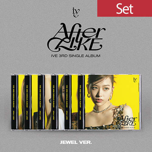 [중고] [SET] IVE(아이브) - 싱글 3집 After Like (Jewel Ver.)(한정반) [버전 6종 세트]