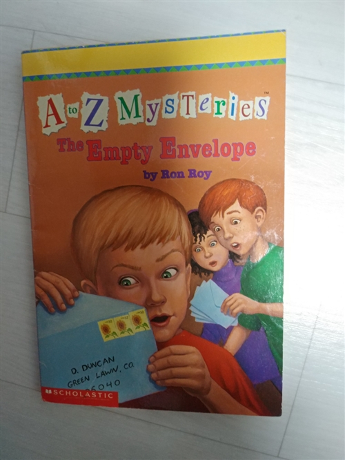 [중고] A to Z Mysteries: The Empty Envelope (Paperback)
