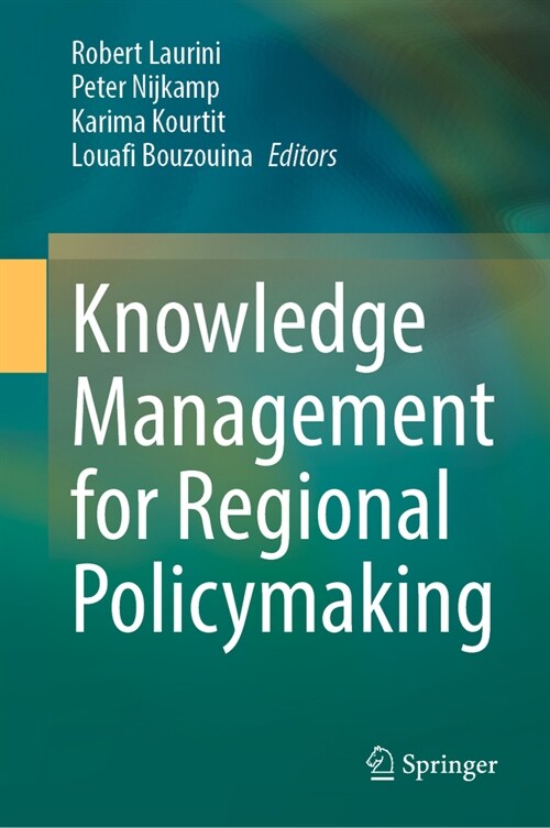 Knowledge Management for Regional Policymaking (Hardcover)