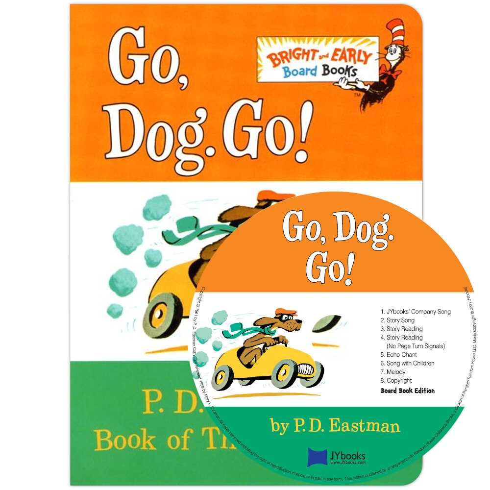 노부영 닥터수스 Dr.Seuss Go, Dog. Go! (Big) (Board Book + CD)