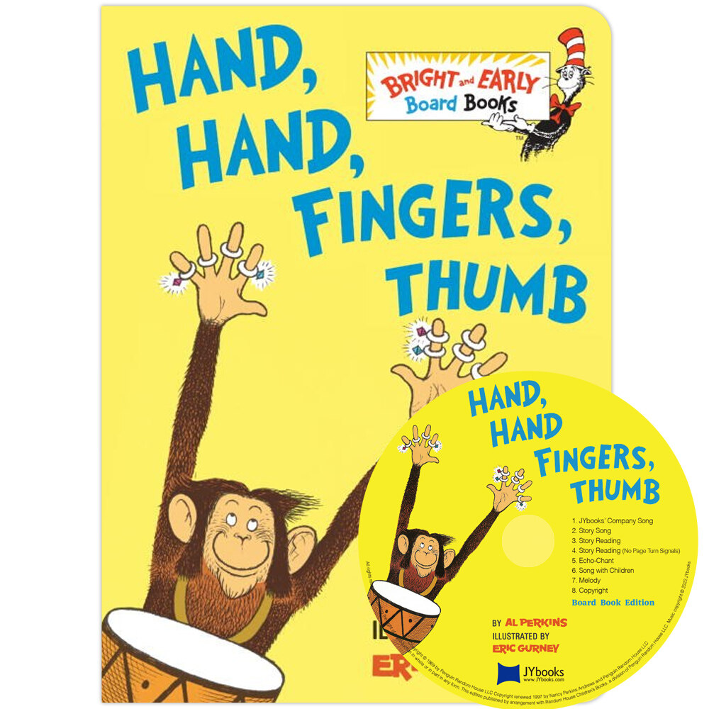 노부영 닥터수스 Dr.Seuss Hand, Hand, Fingers, Thumb (Board Book + CD)