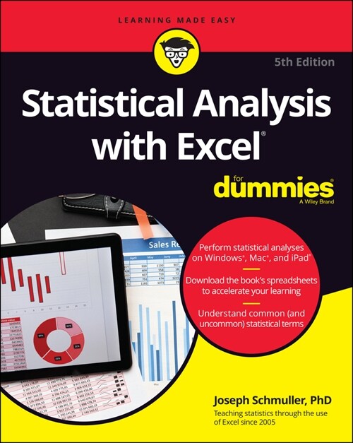 [eBook Code] Statistical Analysis with Excel For Dummies (eBook Code, 5th)