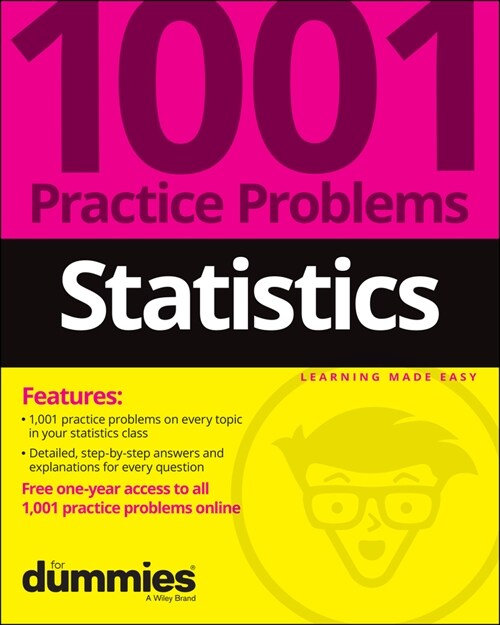 [eBook Code] Statistics: 1001 Practice Problems For Dummies (+ Free Online Practice) (eBook Code, 1st)