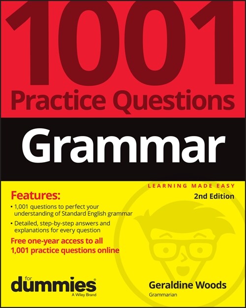 [eBook Code] Grammar: 1001 Practice Questions For Dummies (+ Free Online Practice) (eBook Code, 2nd)