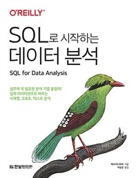 SQL로 시작하는 데이터 분석 :실무에 꼭 필요한 분석 기법 총정리! 실제 데이터셋으로 배우는 시계열, 코호트, 텍스트 분석 