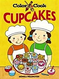 Color & Cook Cupcakes (Paperback)