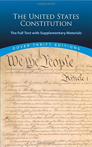 The United States Constitution: The Full Text with Supplementary Materials (Paperback, Green)