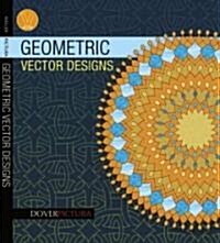 Geometric Vector Designs [With CDROM] (Paperback, Green)