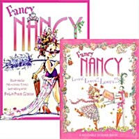 Fancy Nancy & Fancy Nancy Love! Love! Love! (Hardcover 1권 + Sticker Book 1권)